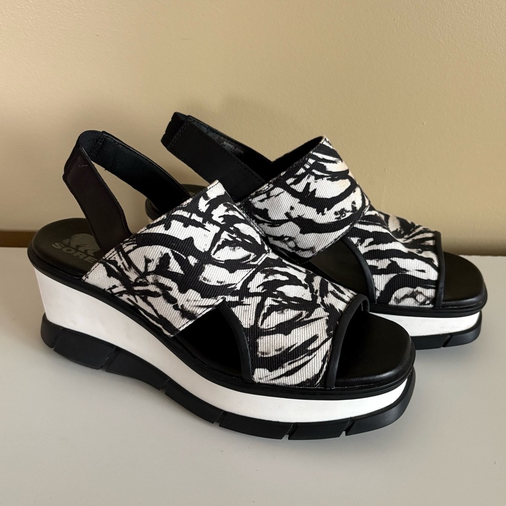 Sorel Women's Joanie III Slingback Wedge Sandal Size 8.5